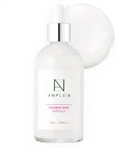 AMPLE:N Ceramide Shot Serum – Anti Aging and Hydrating Serum with Ceramide for Deep Moisturization – For Dry & Rough Skin to Reduces Wrinkles & Repairs Skin, 3.38 fl.oz.