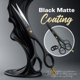 Salem's Elite Hair Cutting Barber Shears Scissors – 6.5 Inch Professional Hair Cutting Scissors for Men, Women, and Children– Premium High Carbon Stainless Steel