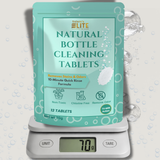 Salem’s Elite 12 Effervescent Water Bottle Cleaning Tablets | Tumbler Cleaning Tablets | Deodorizes & Removes Stains on Stainless Steel, Tumblers, Baby & Sports bottles
