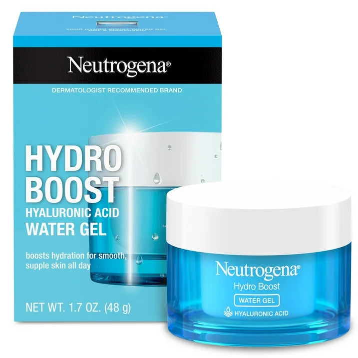 Neutrogena Hydro Boost Water Gel Face Moisturizer Lotion with Hyaluronic Acid, 1.7 oz