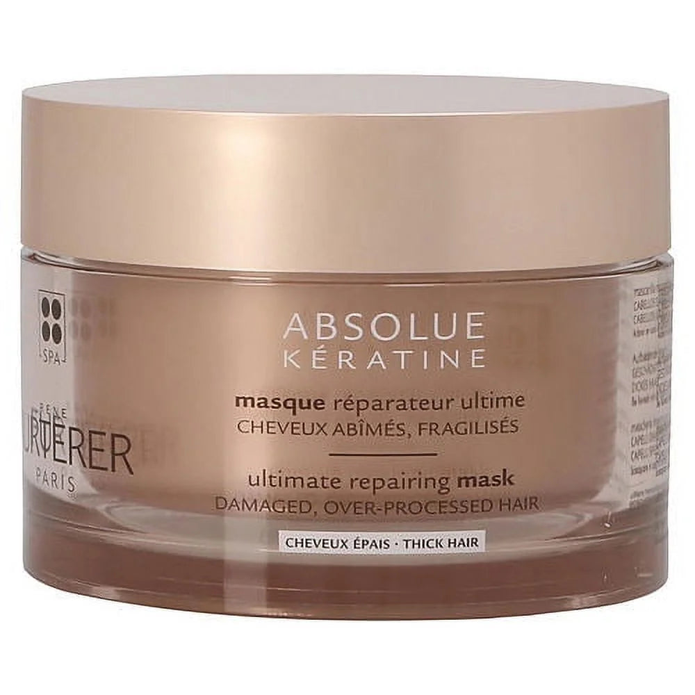 Rene Furterer Absolue Keratine Renewal Care Ultimate Repairing Mask 200ml 7oz Thick Hair