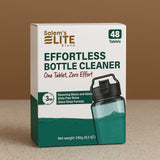Salem's Elite Water Bottle Cleaning Tablets- Clean Stainless Steel, Tumblers, Thermos, Reusable Water Bottles, Baby Bottles and Sports Bottle 48 Effervescent Cleaner Tablets
