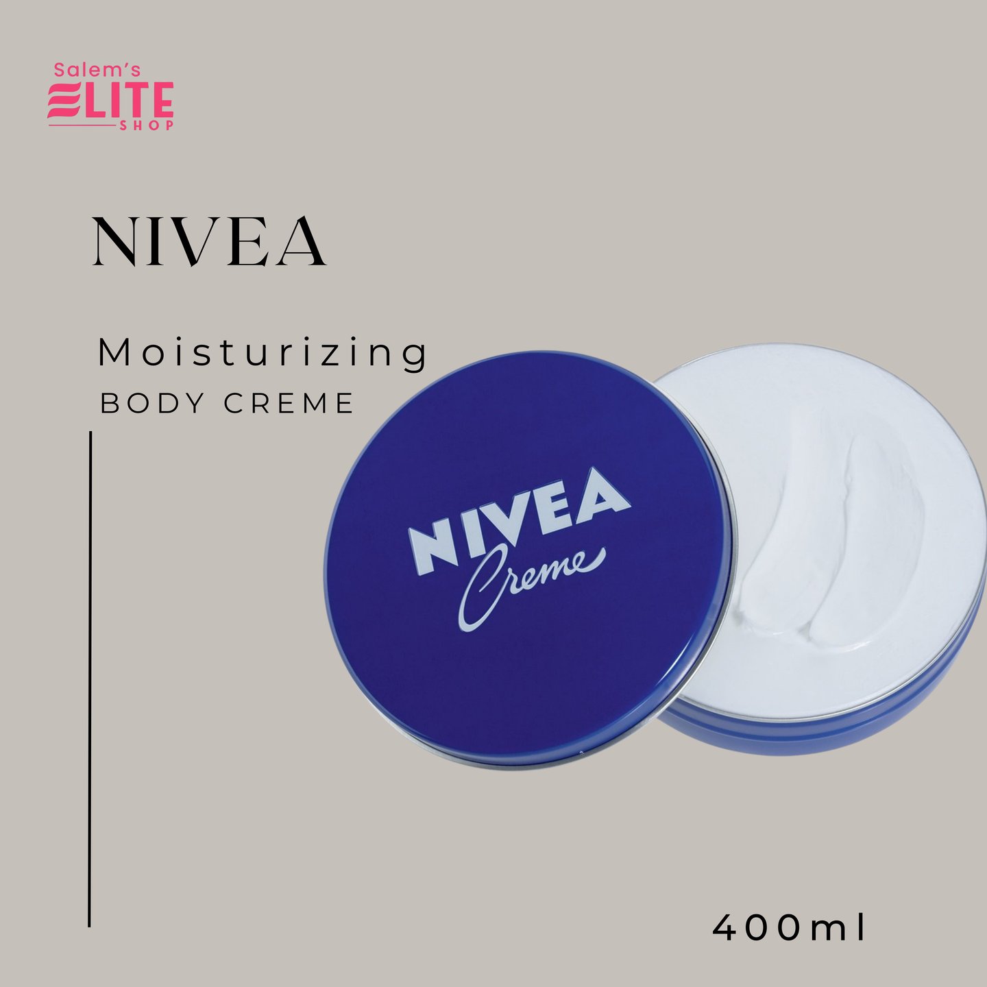 Nivea Moisturizing Body Creme 400ml