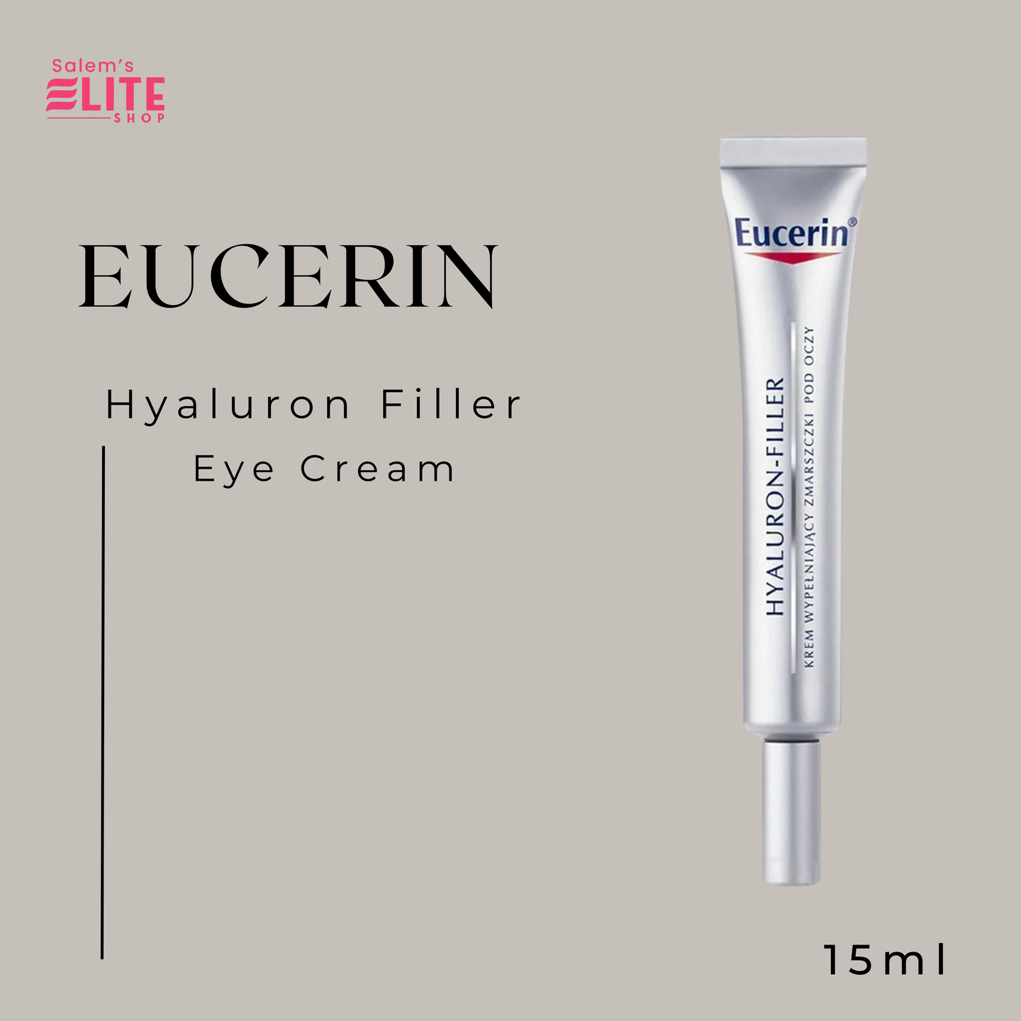 Eucerin Hyaluron-Filler Eye Contour Cream 15ml