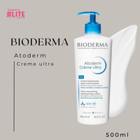 Bioderma Atoderm Creme Ultra-Nourishing - Moisturizer For Normal To Sensitive Dry Skin, 500ml