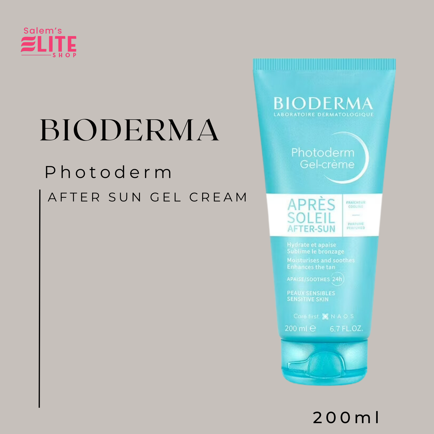 Bioderma Photoderm After Sun Gel Cream 200ml