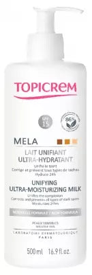 Topicrem MELA Unifying Ultra-Moisturizing Milk 500ml